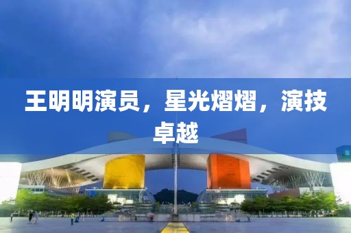 王明明演员，星光熠熠，演技卓越