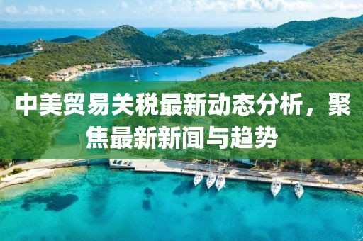 中美贸易关税最新动态分析，聚焦最新新闻与趋势