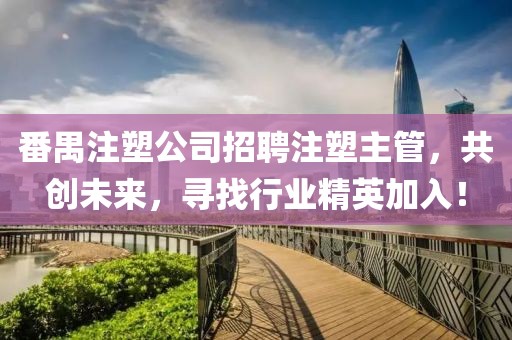 番禺注塑公司招聘注塑主管，共创未来，寻找行业精英加入！