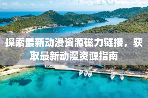 探索最新动漫资源磁力链接，获取最新动漫资源指南