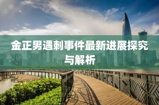 金正男遇刺事件最新进展探究与解析