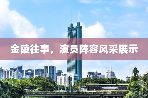 金陵往事，演员阵容风采展示
