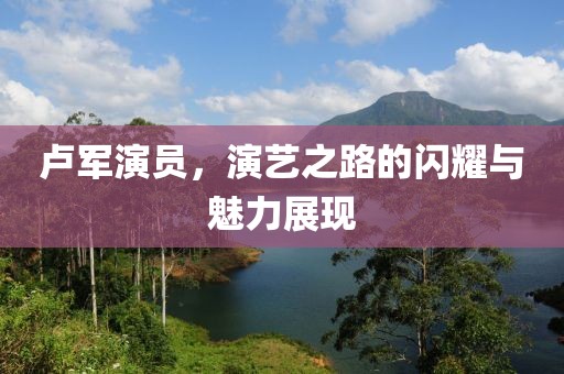 卢军演员，演艺之路的闪耀与魅力展现