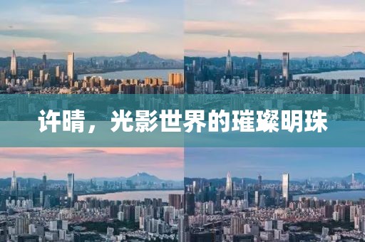 许晴，光影世界的璀璨明珠