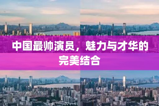 中国最帅演员，魅力与才华的完美结合