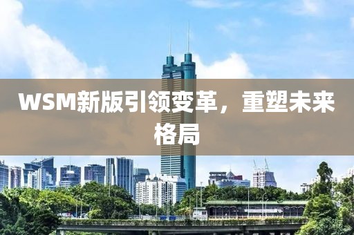 WSM新版引领变革，重塑未来格局