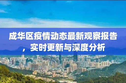成华区疫情动态最新观察报告，实时更新与深度分析