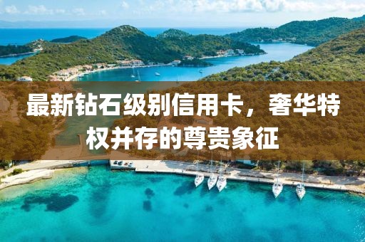 最新钻石级别信用卡，奢华特权并存的尊贵象征