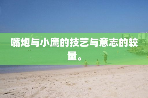 嘴炮与小鹰的技艺与意志的较量。