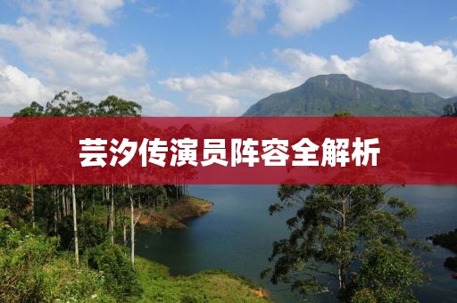 芸汐传演员阵容全解析