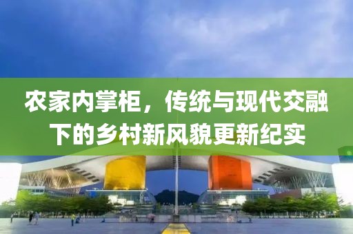 农家内掌柜，传统与现代交融下的乡村新风貌更新纪实