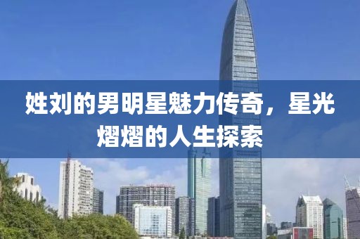 姓刘的男明星魅力传奇，星光熠熠的人生探索