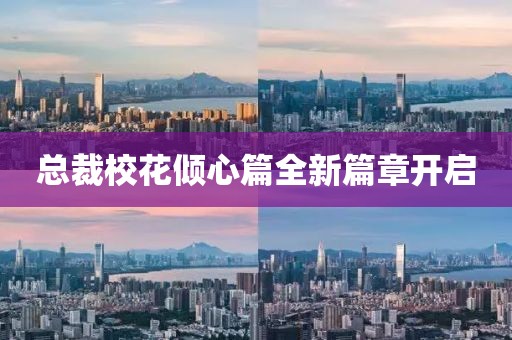 总裁校花倾心篇全新篇章开启