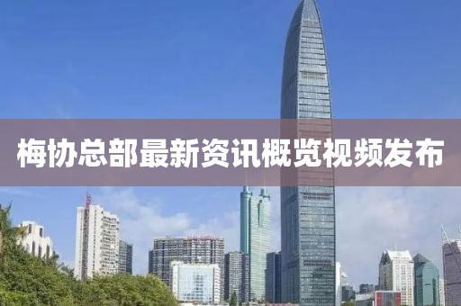梅协总部最新资讯概览视频发布