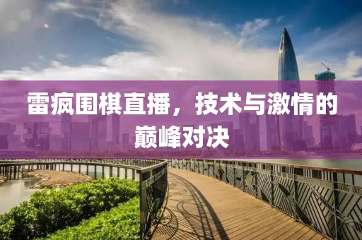 雷疯围棋直播，技术与激情的巅峰对决