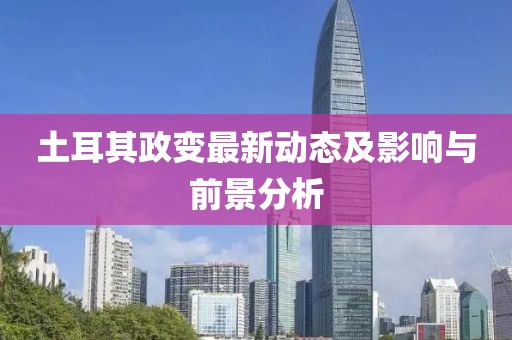 土耳其政变最新动态及影响与前景分析