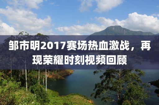 邹市明2017赛场热血激战，再现荣耀时刻视频回顾