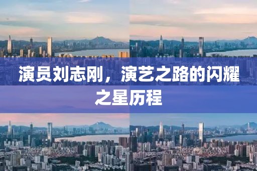 演员刘志刚，演艺之路的闪耀之星历程