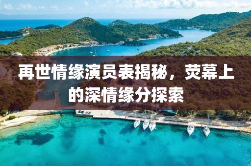 再世情缘演员表揭秘，荧幕上的深情缘分探索