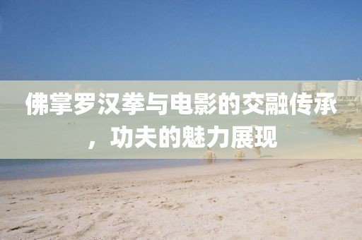 佛掌罗汉拳与电影的交融传承，功夫的魅力展现