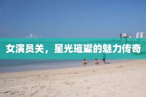 女演员关，星光璀璨的魅力传奇