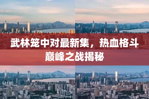 武林笼中对最新集，热血格斗巅峰之战揭秘