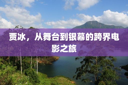 贾冰，从舞台到银幕的跨界电影之旅