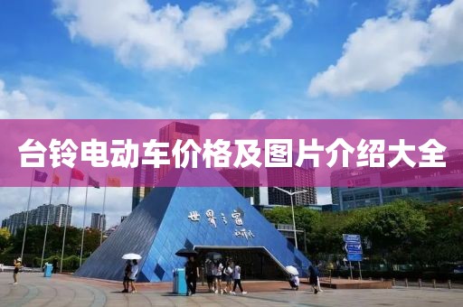 台铃电动车价格及图片介绍大全