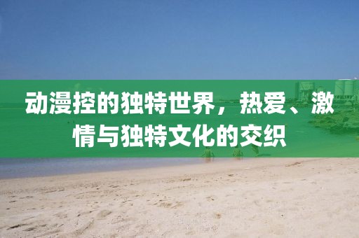 动漫控的独特世界，热爱、激情与独特文化的交织