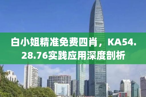 白小姐精准免费四肖，KA54.28.76实践应用深度剖析