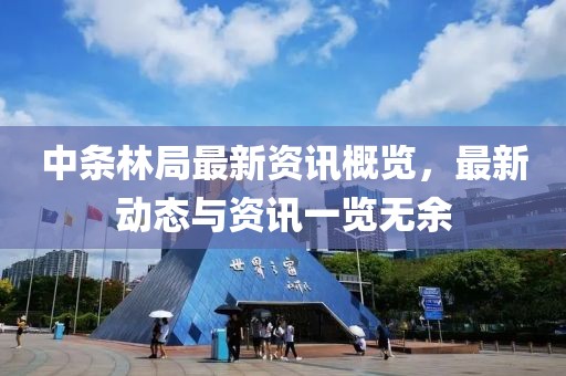 中条林局最新资讯概览，最新动态与资讯一览无余
