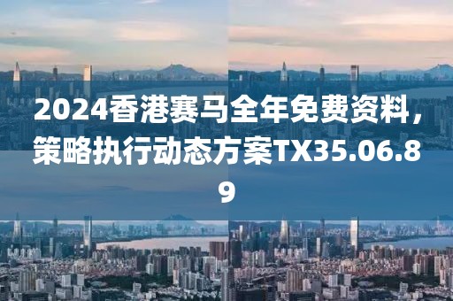 2024香港赛马全年免费资料，策略执行动态方案TX35.06.89