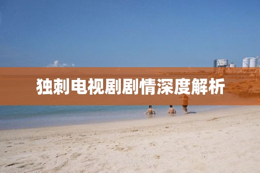 独刺电视剧剧情深度解析