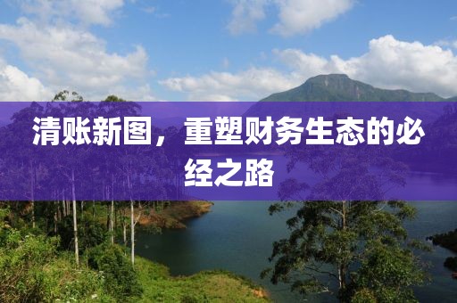 清账新图，重塑财务生态的必经之路