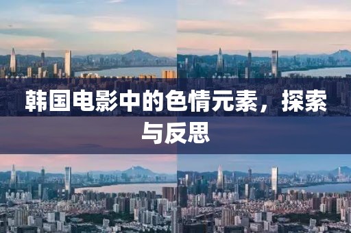 韩国电影中的色情元素，探索与反思