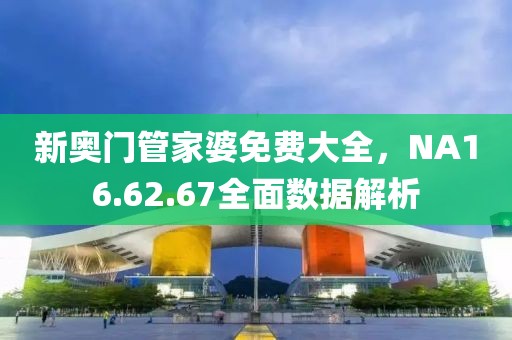 新奥门管家婆免费大全，NA16.62.67全面数据解析