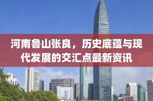 河南鲁山张良，历史底蕴与现代发展的交汇点最新资讯