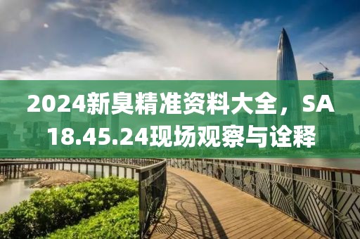 2024新臭精准资料大全，SA18.45.24现场观察与诠释