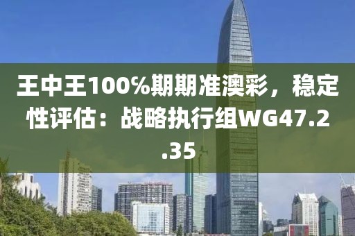 王中王100℅期期准澳彩，稳定性评估：战略执行组WG47.2.35