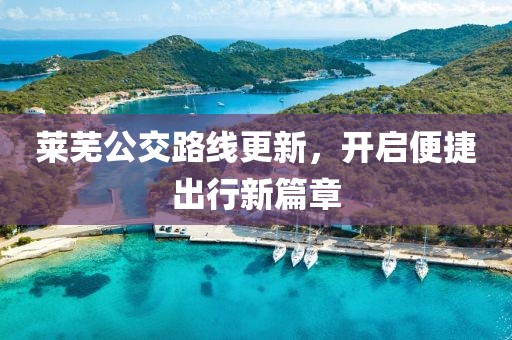 莱芜公交路线更新，开启便捷出行新篇章