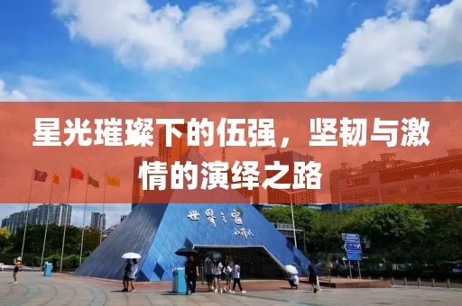 星光璀璨下的伍强，坚韧与激情的演绎之路