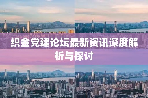 织金党建论坛最新资讯深度解析与探讨