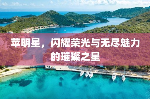 苹明星，闪耀荣光与无尽魅力的璀璨之星