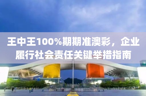 王中王100%期期准澳彩，企业履行社会责任关键举措指南