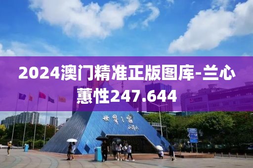 2024澳门精准正版图库-兰心蕙性247.644