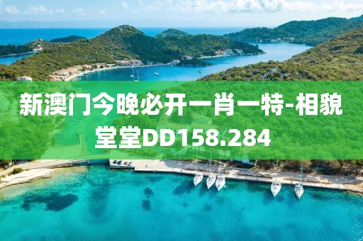 新澳门今晚必开一肖一特-相貌堂堂DD158.284