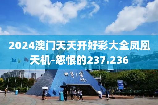 2024澳门天天开好彩大全凤凰天机-怨恨的237.236