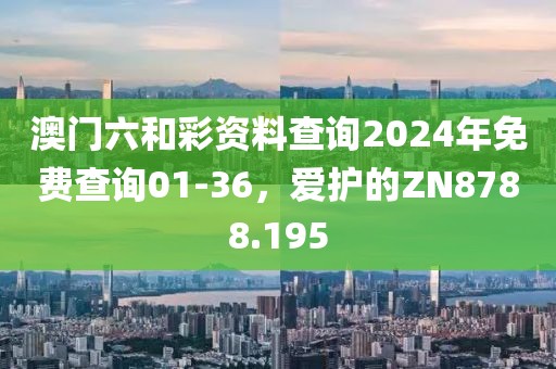 澳门六和彩资料查询2024年免费查询01-36，爱护的ZN8788.195