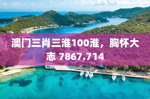 澳门三肖三淮100淮，胸怀大志 7867.714