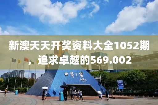 新澳天天开奖资料大全1052期，追求卓越的569.002